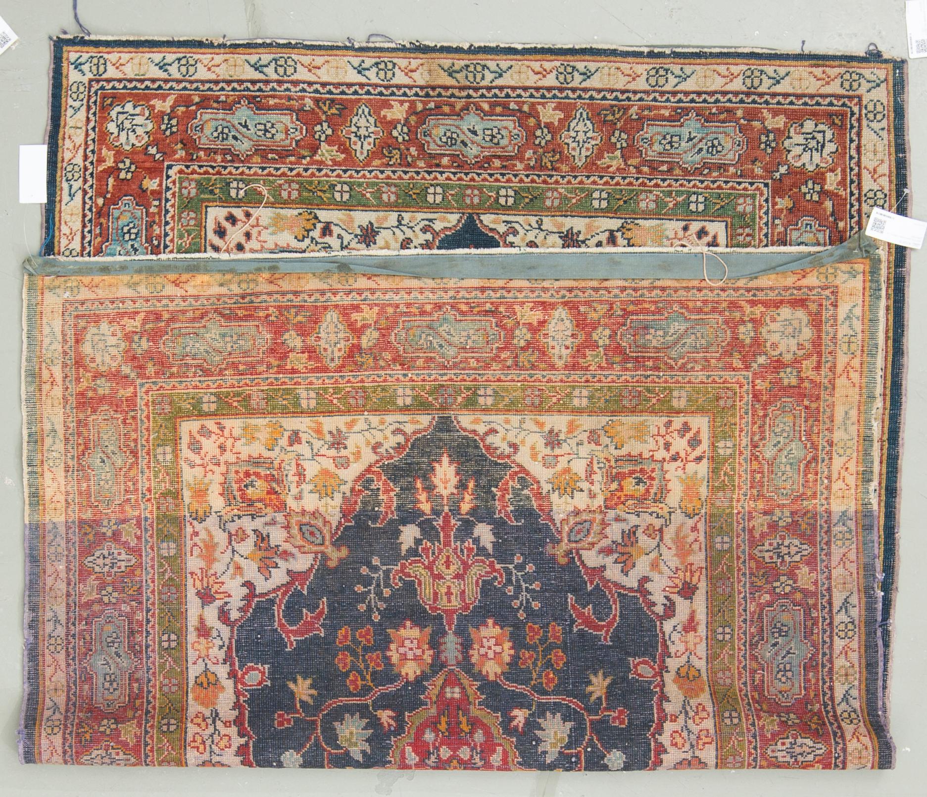 A semi-antique rug from Tabriz 200 x 133.