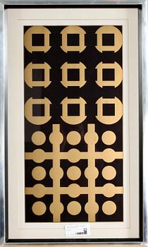 Victor Vasarely · VICTOR VASARELY, serigrafi, sign o numr 35/150.