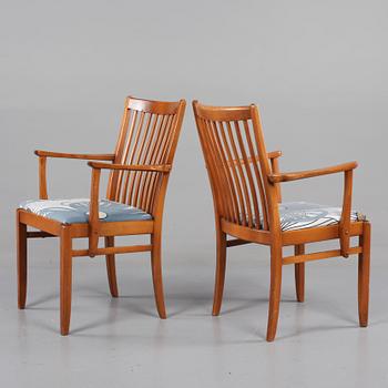 KARMSTOLAR, ett par, Lammhults möbler, 1960-tal.