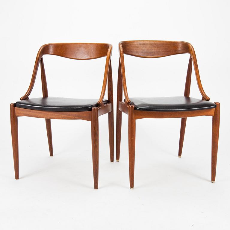 STOLAR, ett par, design Johannes Andersen, Uldum Möbelfabrik, Danmark 1960-tal.