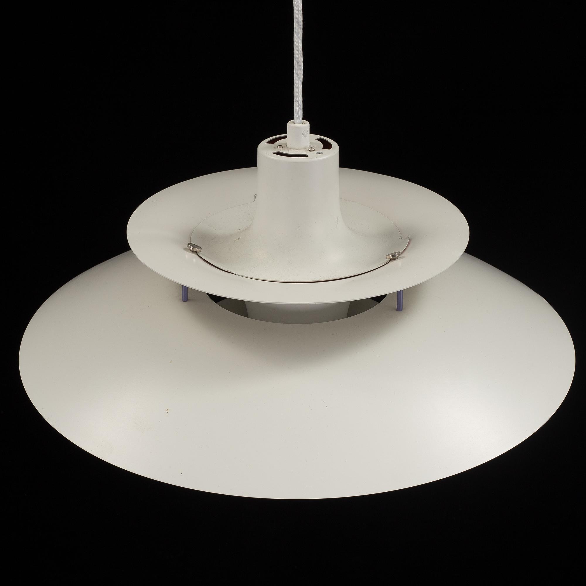 A end of the 20th century ceiling light by Poul Henningsen for Louis Paulsen, Denmark.