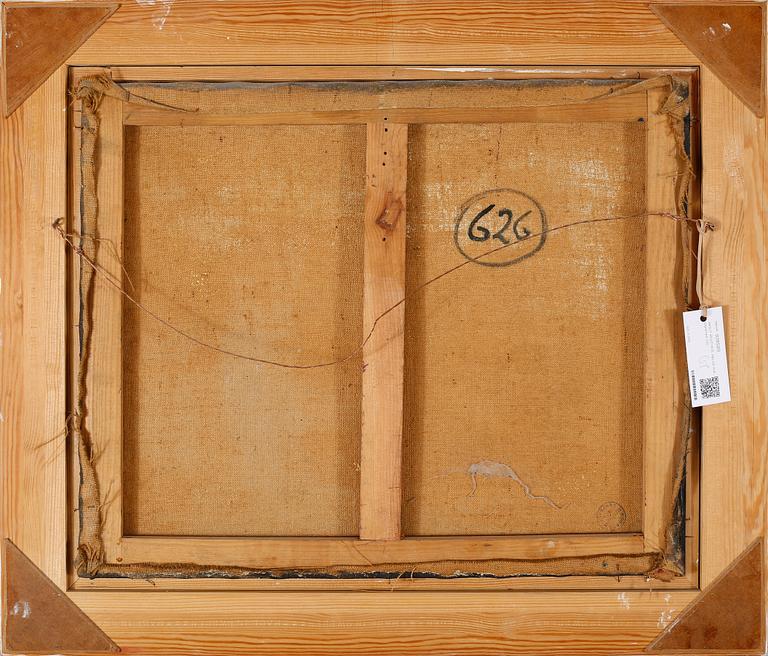 WOLF REUTHER, oil on canvas, signed.