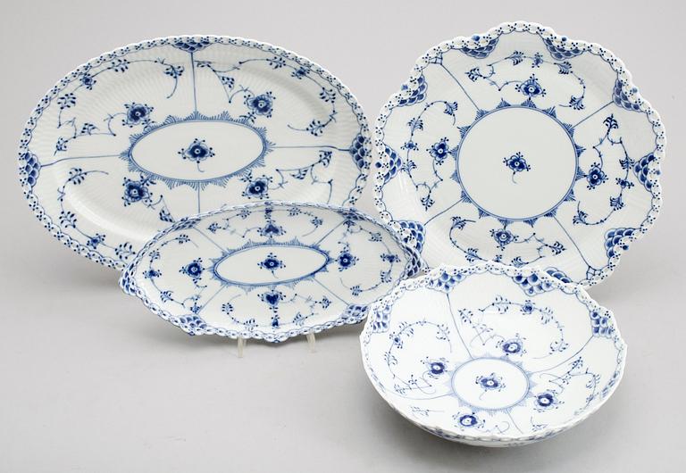 SERVISPORSLIN, 4 delar, Royal Copenhagen.