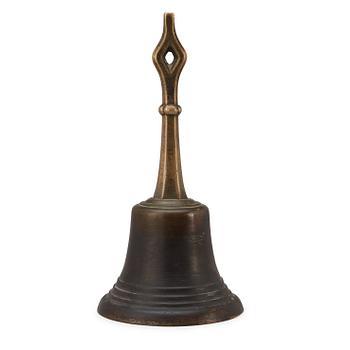 1693. A 16th century, presumably Dutch, bronze bell.