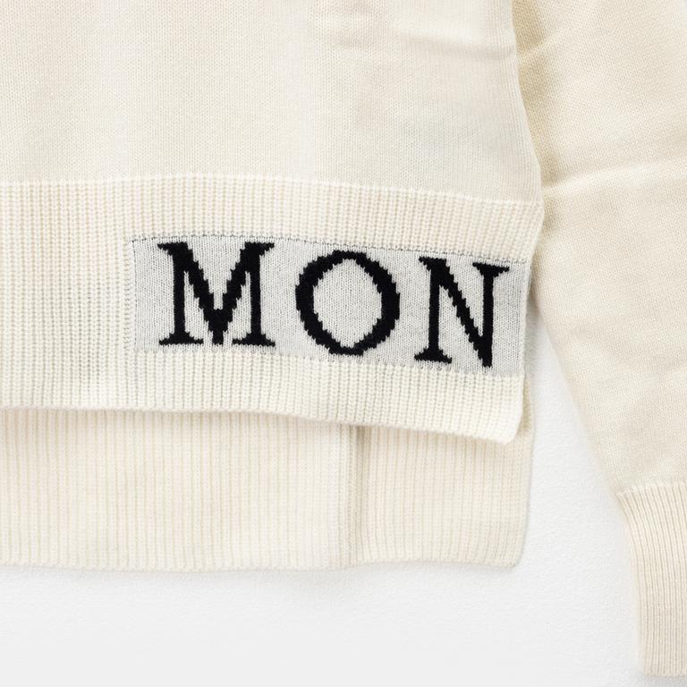 Moncler, A 'Lupetto tricot' wool turtleneck sweater, size XS.