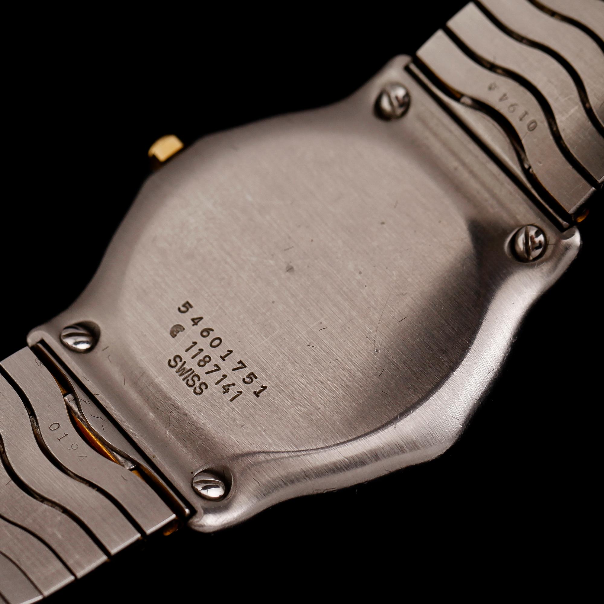 ARMBANDSUR, Ebel, "Sports Classique", stål/guld.