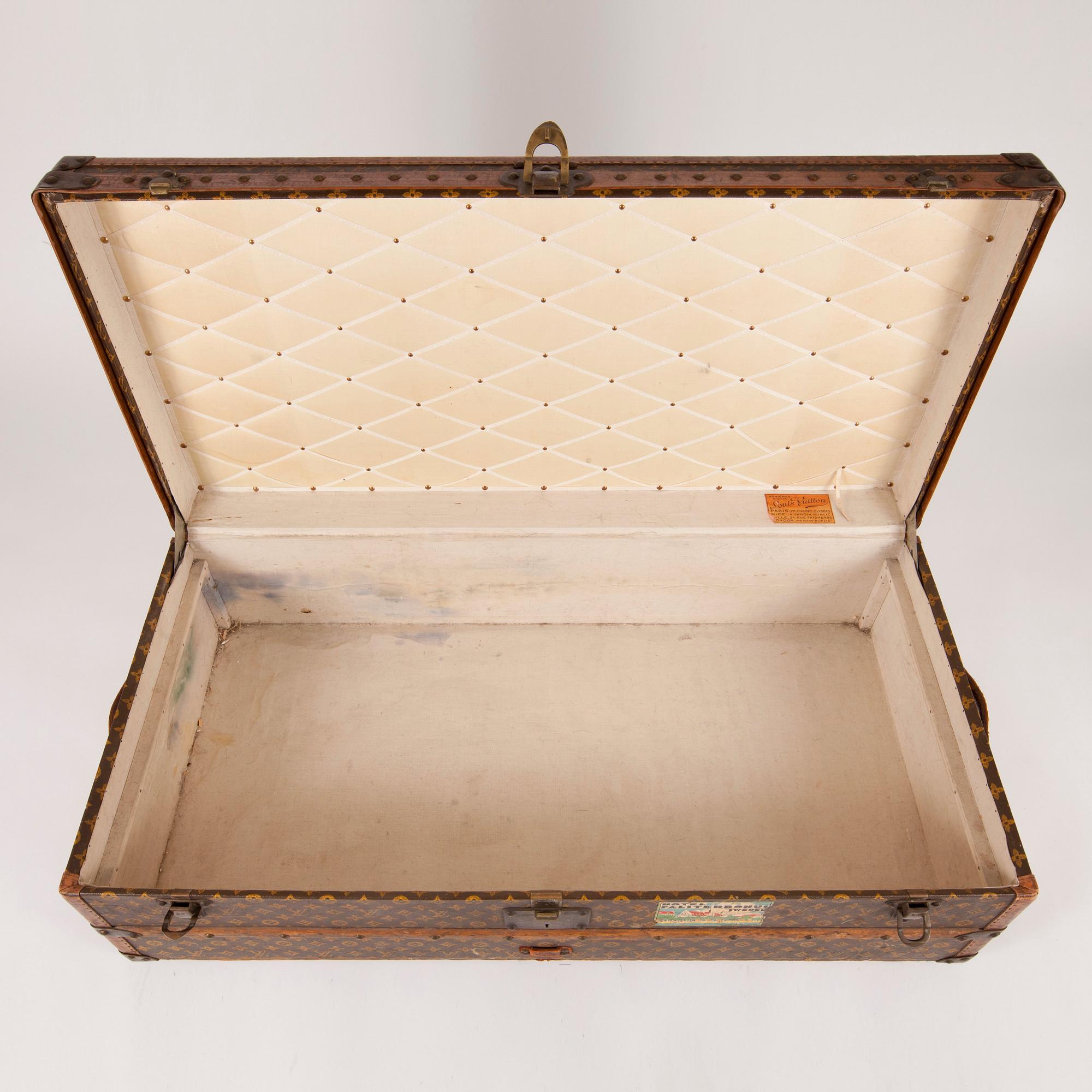 LOUIS VUITTON, koffert, 1920/30-tal.