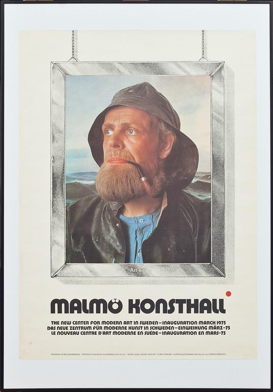 STURE JOHANNESSON, 2 st. Färgserigrafier.
"Andrée will take a trip" mm.