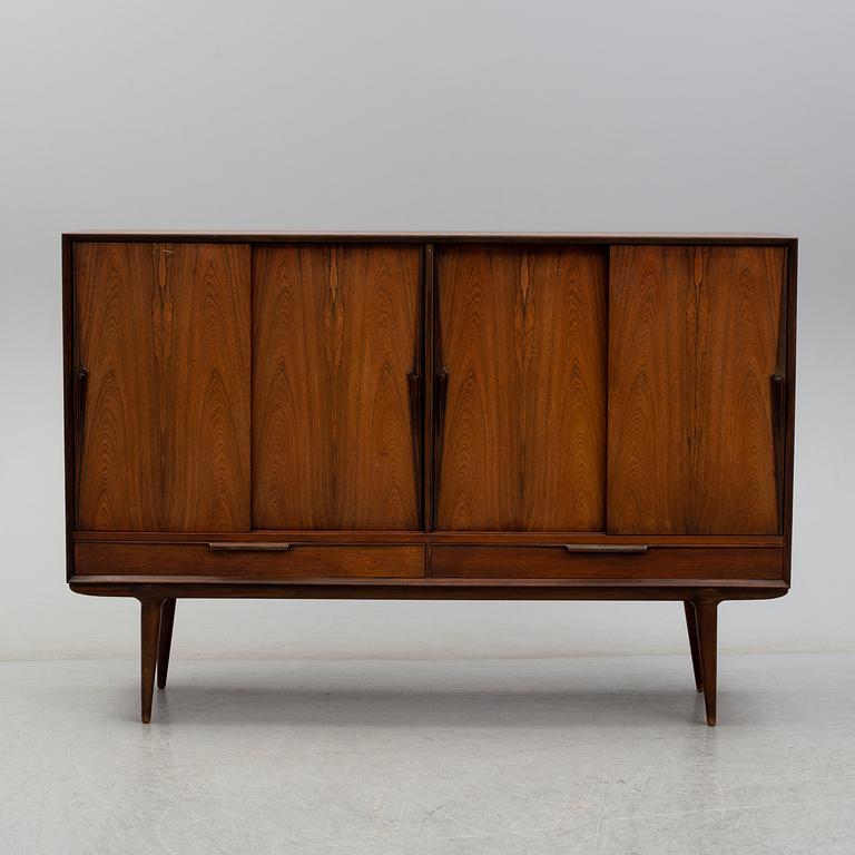 GUNNI OMANN, a model 13 rosewood veneered sideboard from Omann Jun, Denmark, 1960's.