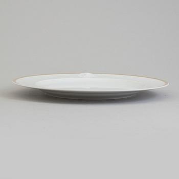 MATTALLRIKAR 6 st, porslin, Médaillon Méandre d'Or, Ikarus, Versace för Rosenthal.