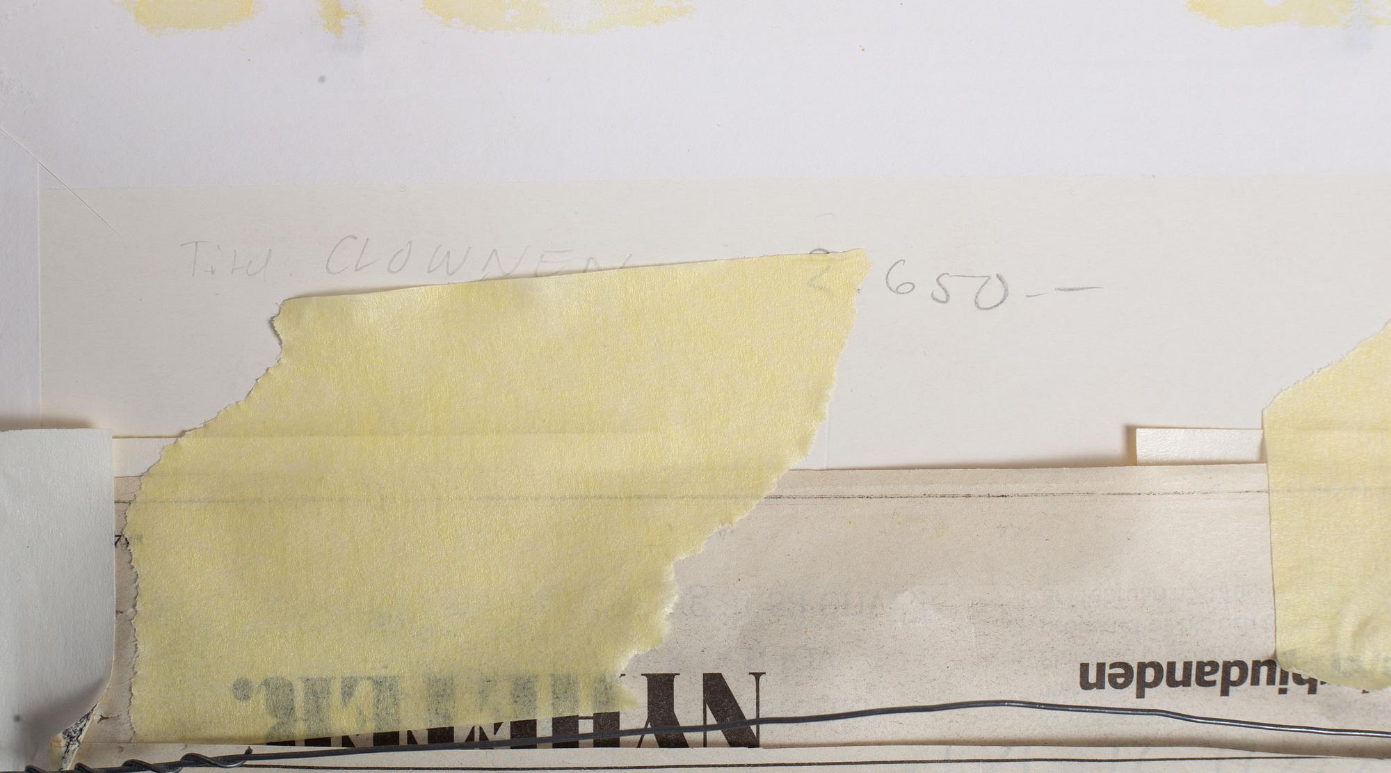 Britta Marakatt-Labba, Clownen.