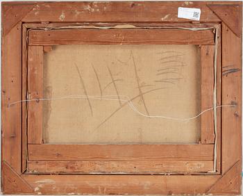 WILHELM BEHM, olja på duk, sign.