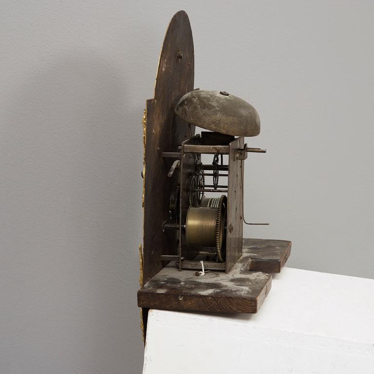 A 18th century Baroque longcase clock.