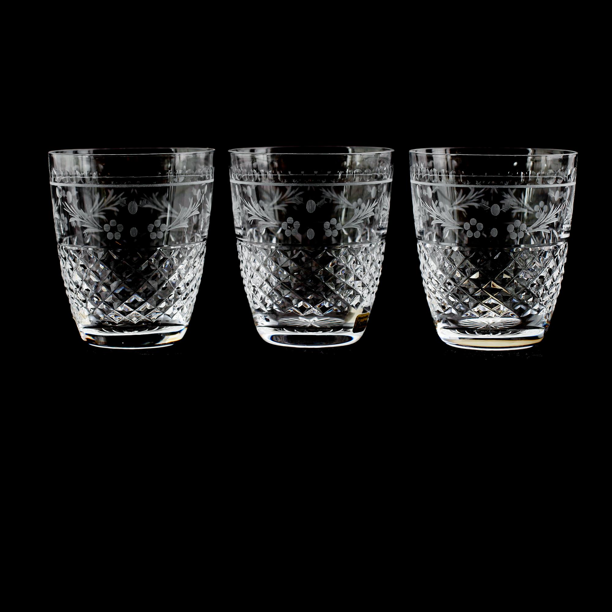 SELTERGLAS, 11 st, "Elvira Madigan", Kosta.