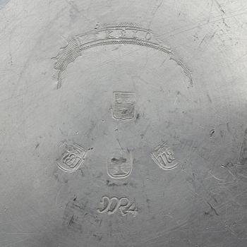 FAT, 2 st, tenn, bl a Nils-Erik Justelius, Eksjöe, 1785 och 1842.