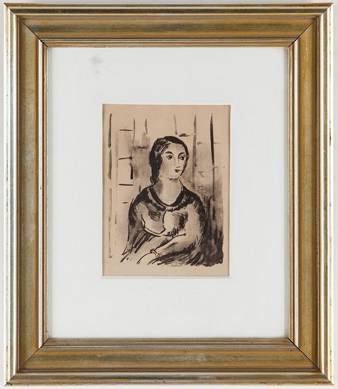 MAURICE DE VLAMINCK, litografi.