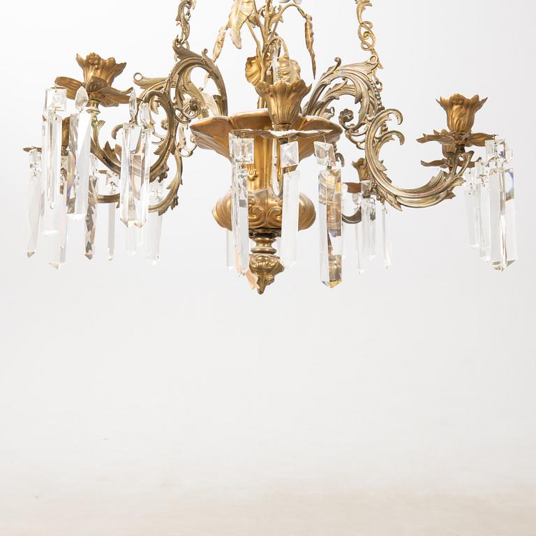 Chandelier Neo-Rococo late 19th century.