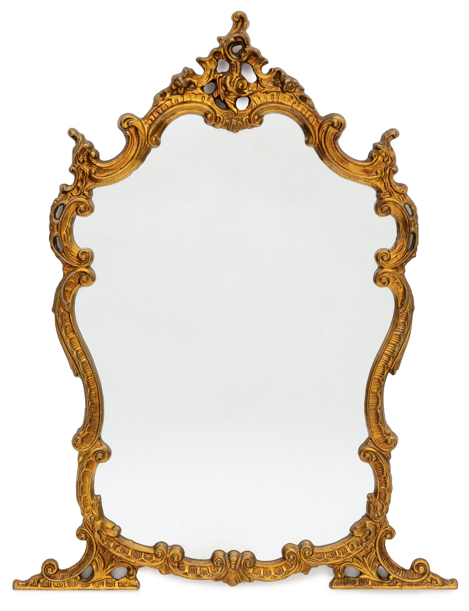 Spegel med konsolbord, barockstil, sent 1900-tal.