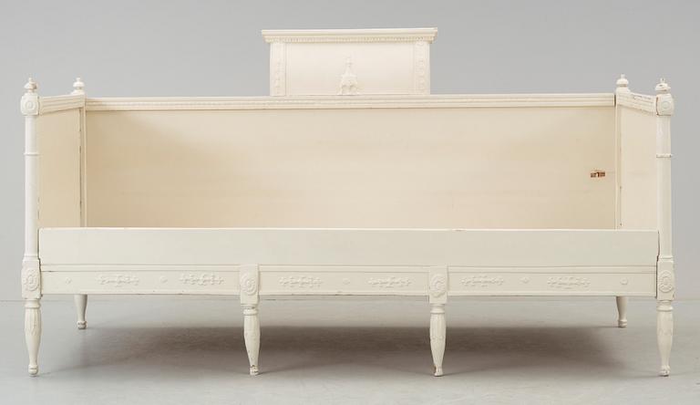 SOFFA/SÄNG, sengustaviansk, 1800-tal.