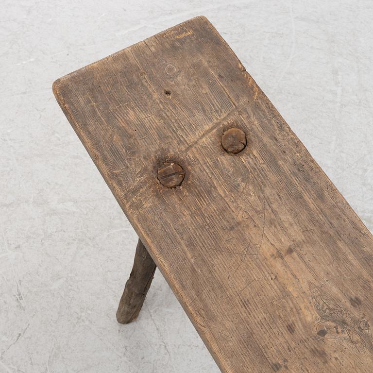Bänk, allmoge, 1800-/1900-tal.