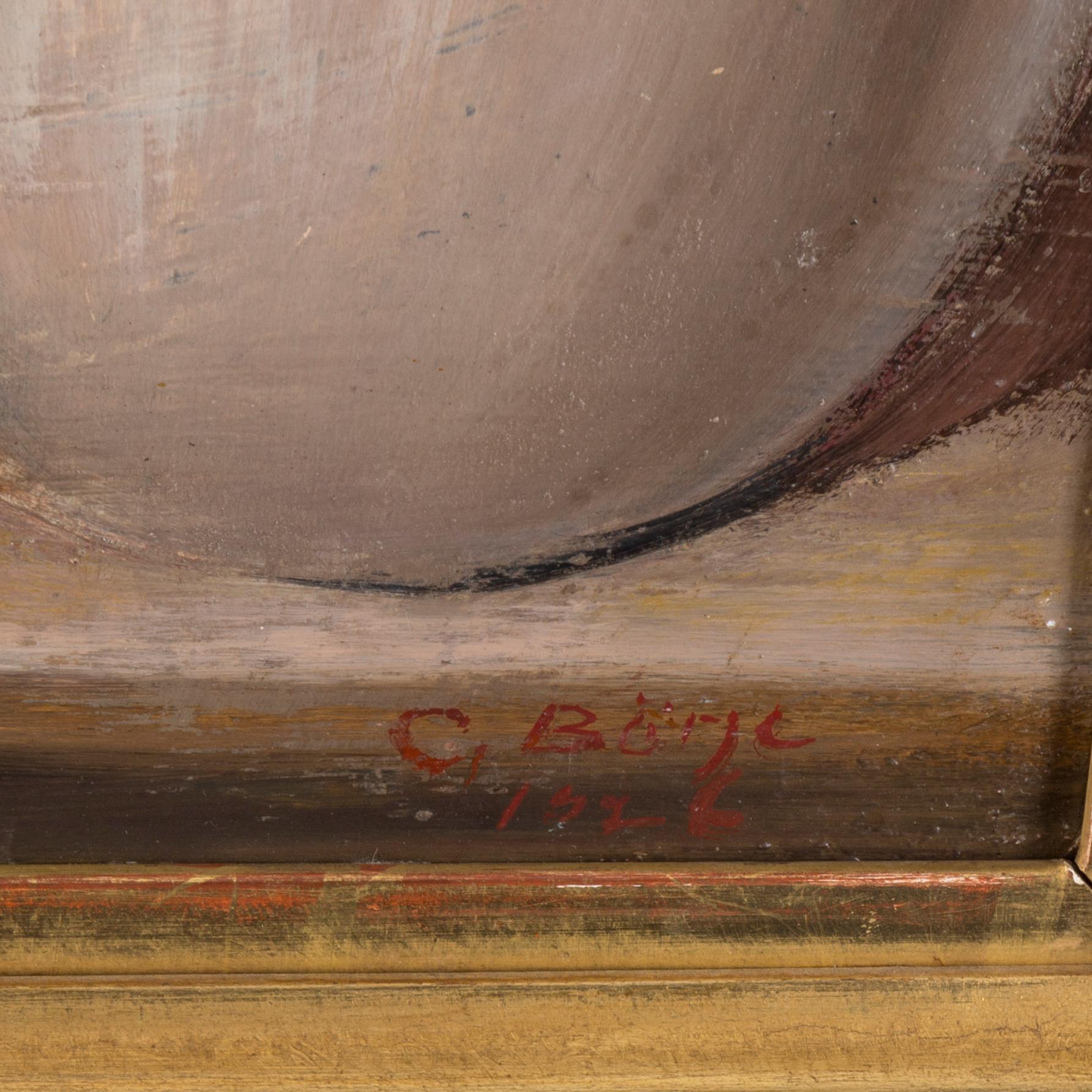 GIDEON BÖRJE, oil on panel, signed and dated 1926.
