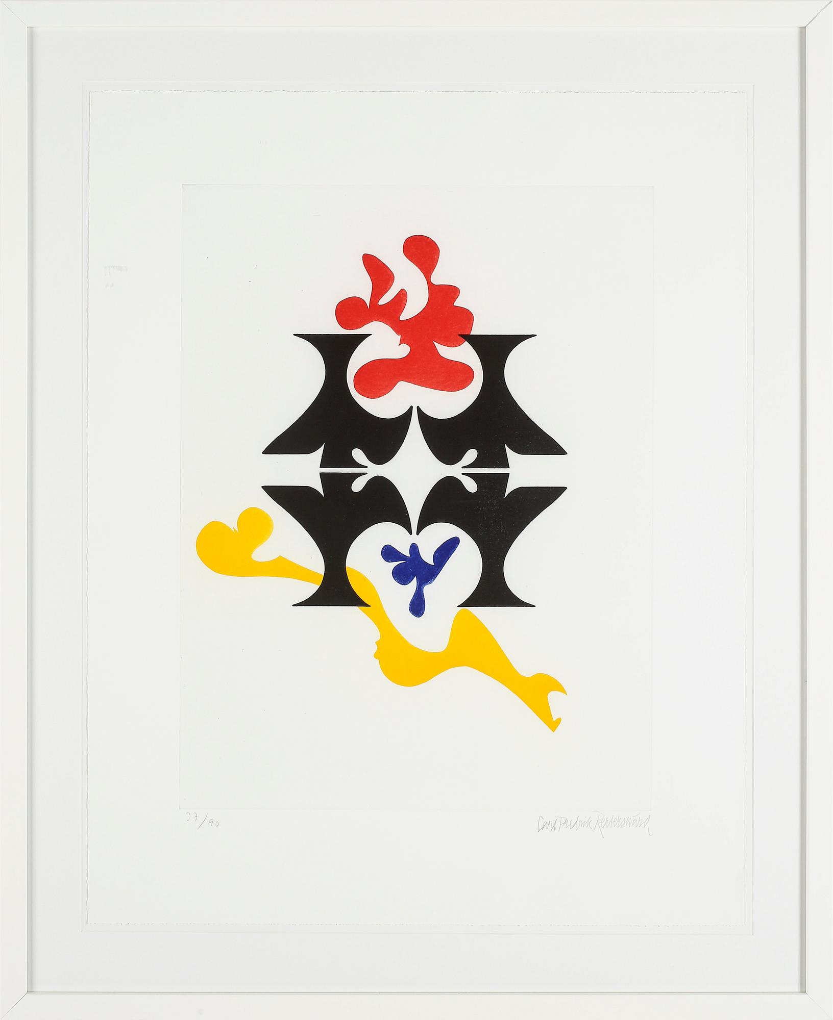 CARL FREDRIK REUTERSWÄRD, etsning, signatur o  numrerad 37/90.