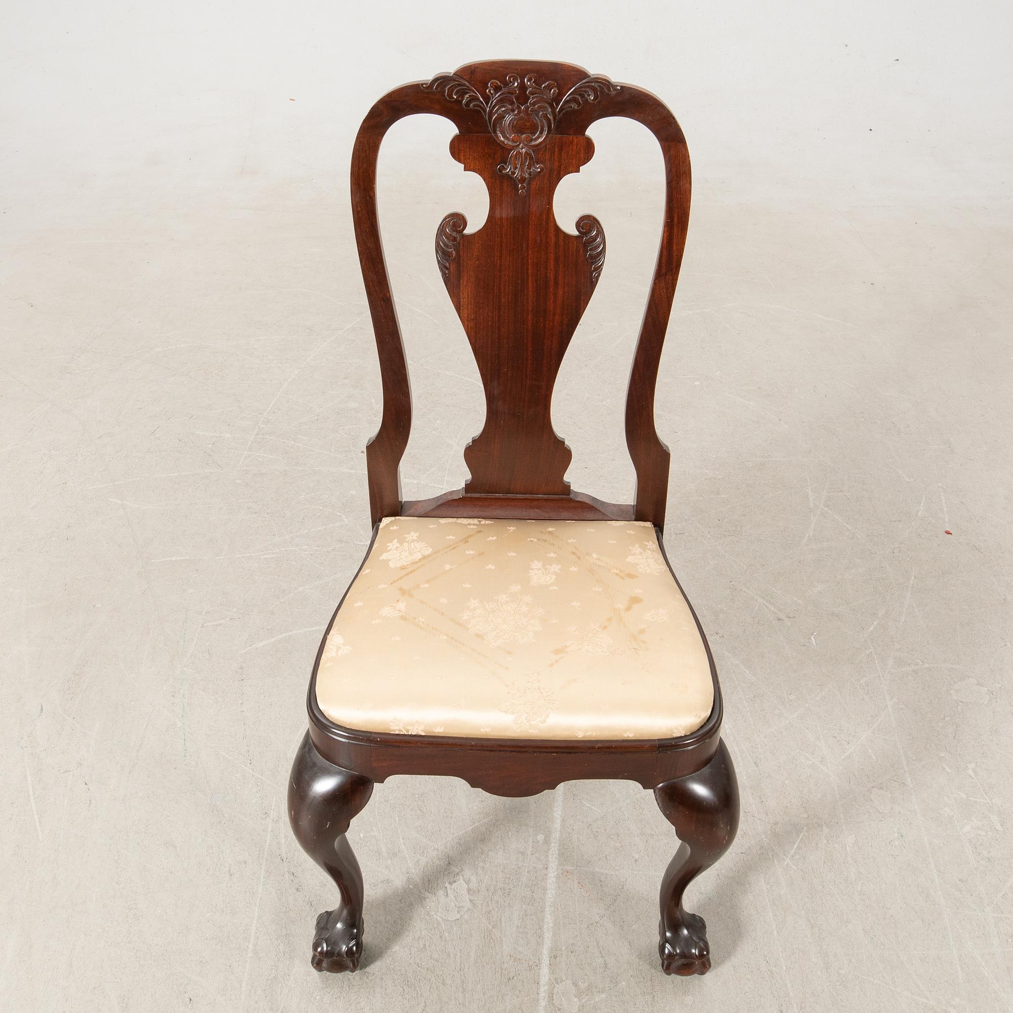 Stol Louis XV-stil 1900-talets första hälft.