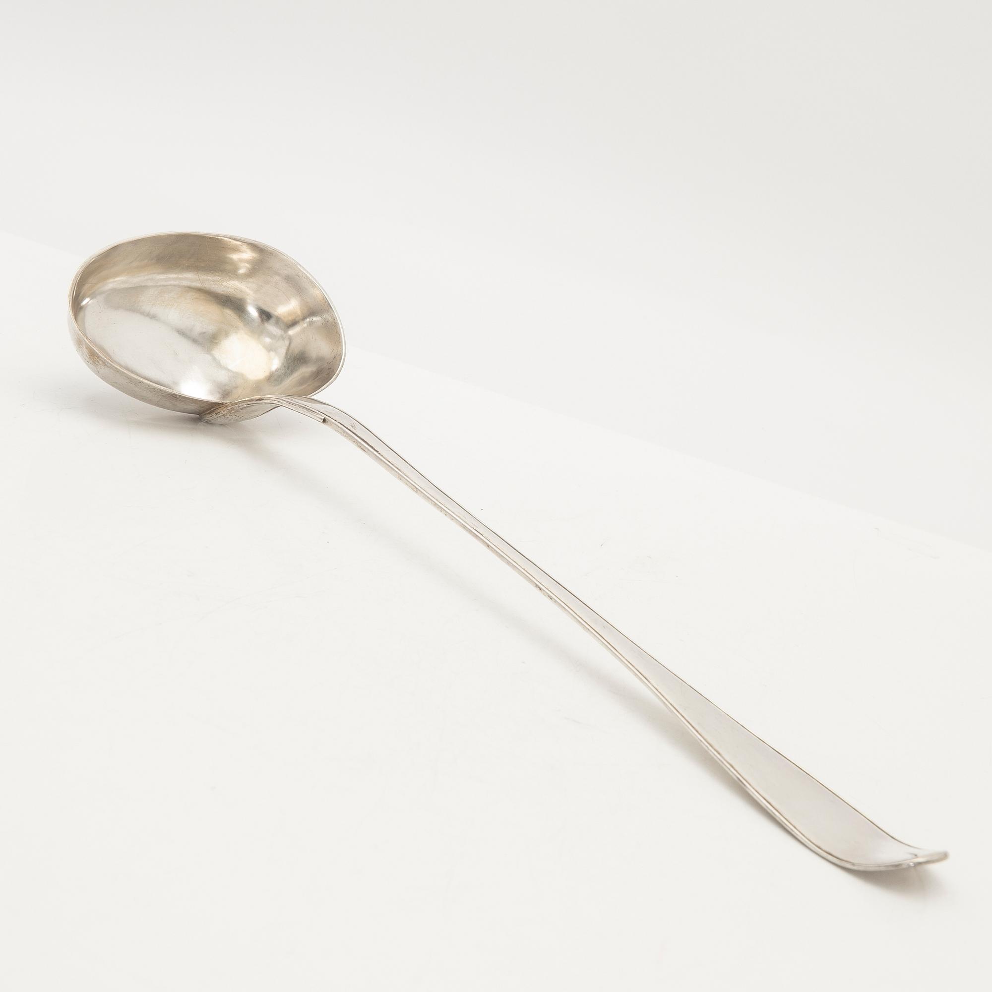 Soppslev, silver, Mattias Engman, Stockholm 1798.