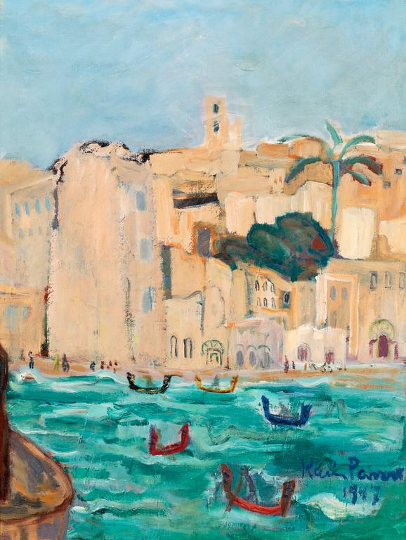 Karin Parrow, View from Malta.