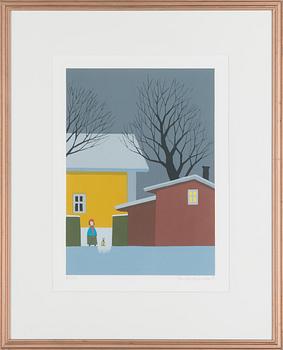 Pentti Koivikko, Winter scene.