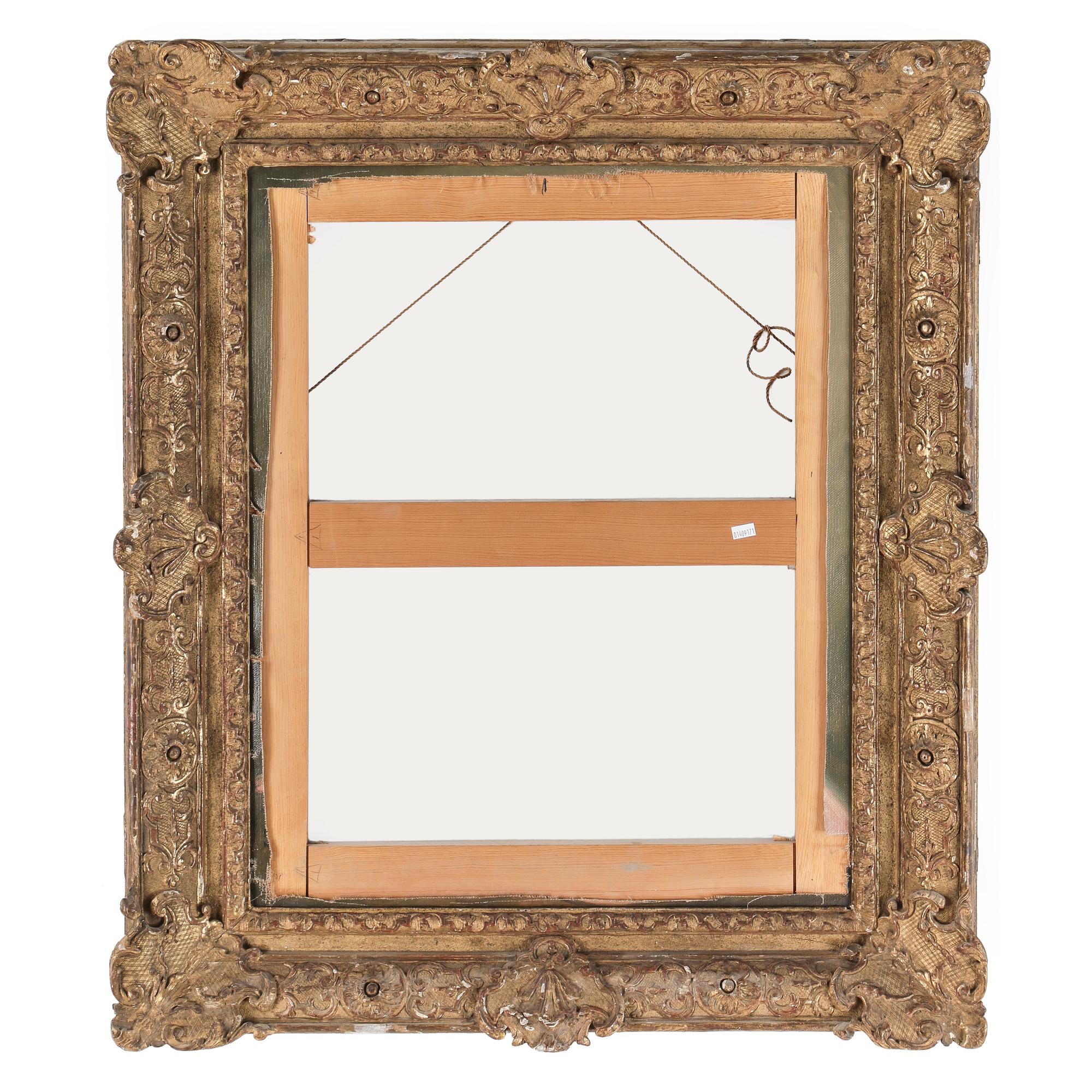 RAM, 1800-talets slut. Förgylld. S k "Impressionistram".