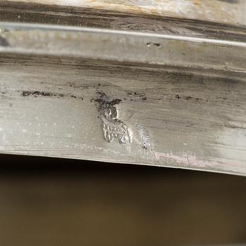 A lot of silver, 8 pieces, including with mark of KG Markströms, Uppsala 1897.