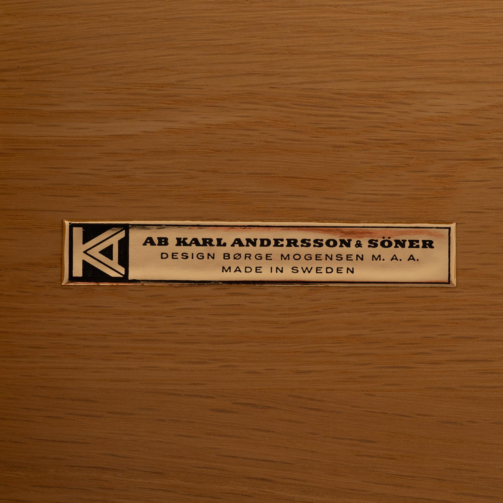 Børge Mogensen, a 'Shaker' table from Karl Andersson & Söner.