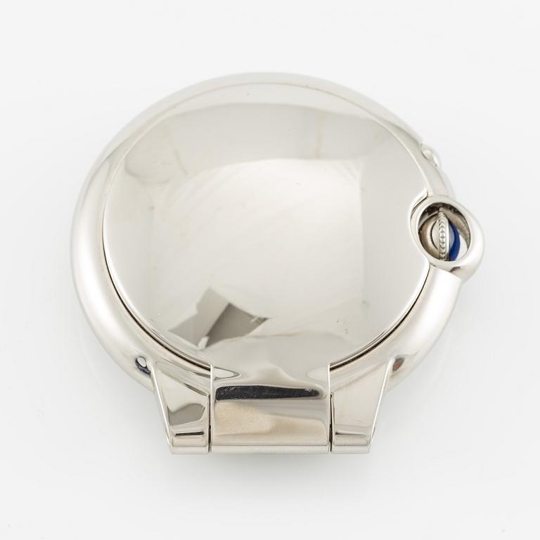 Cartier, Ballon Bleu de Cartier, travel clock, 59 mm.