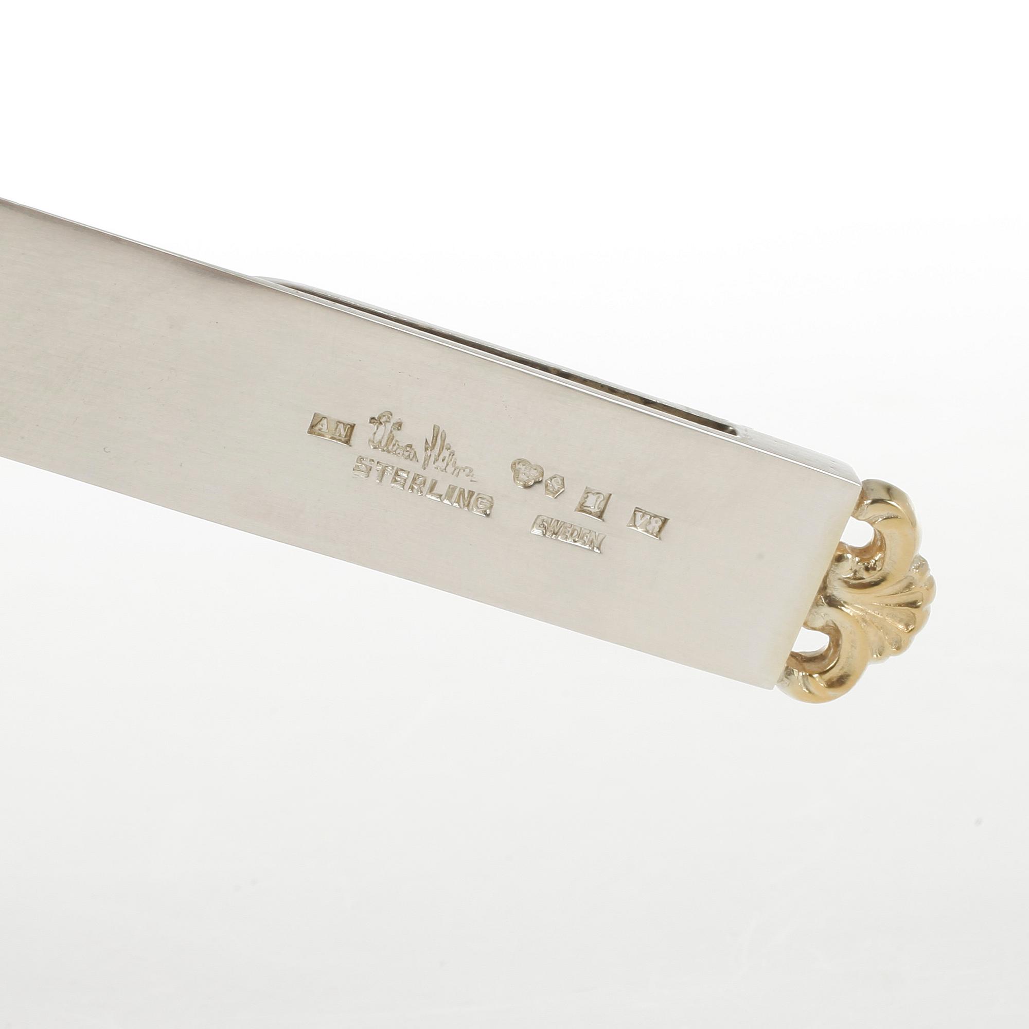 BREVKNIV, silver, Wiwen Nilsson, Lund, 1947.