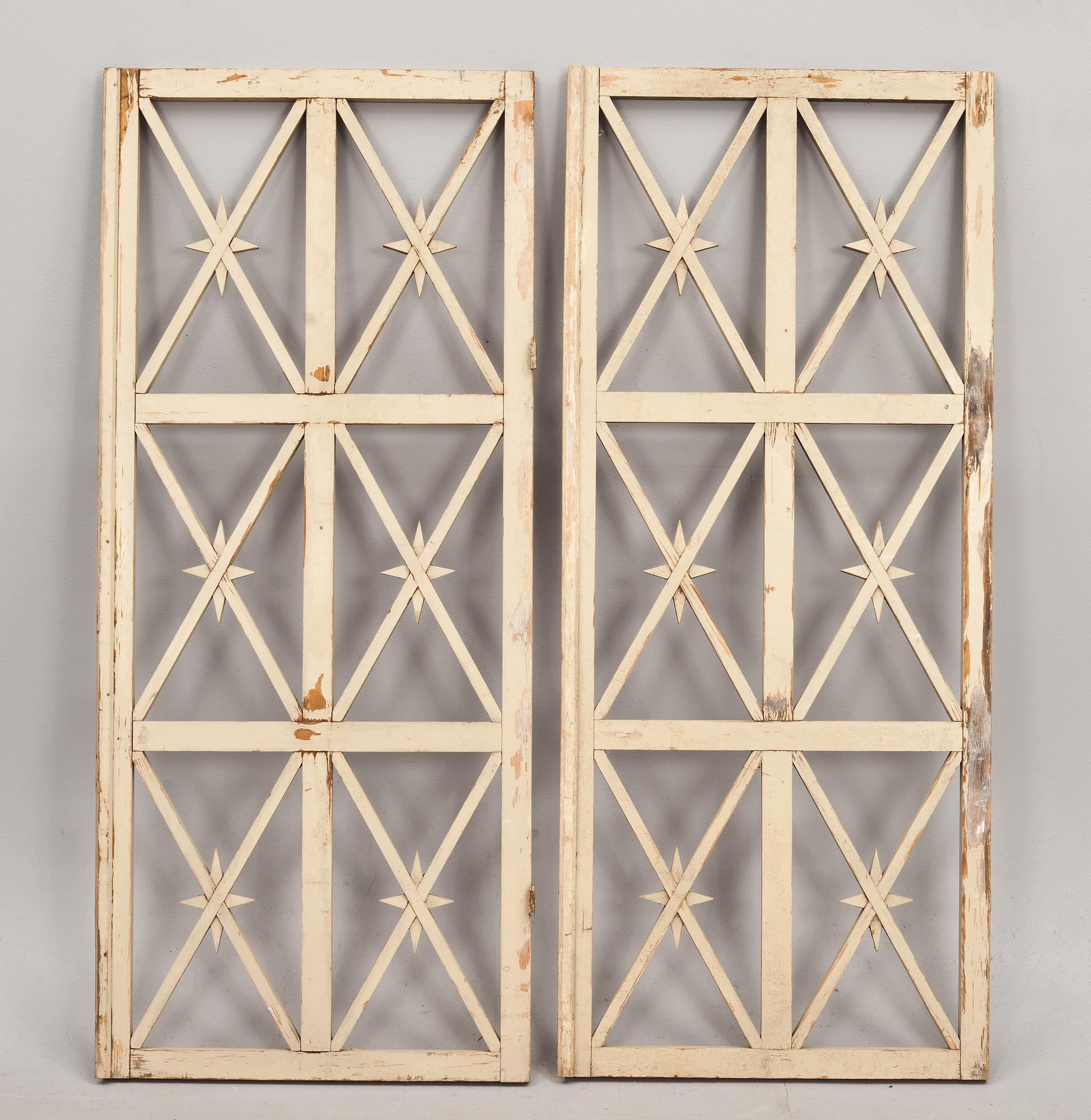 GRINDAR, ett par, Gunnar Asplund.