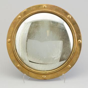 An 1950s Peerage England Brass mirror.