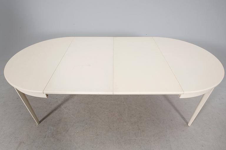 Carl Malmsten, matbord samt stolar 6 st "Herrgården" Bodafors senare delen av 1900-talet.