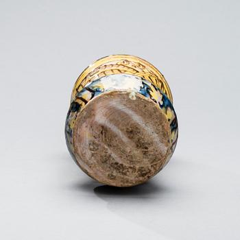 ALBARELLO, majolica, Italy 16th century.