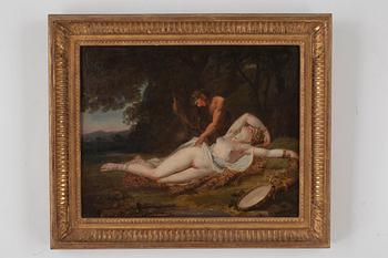 Nicolas De Courteille, Nymf med satyr.