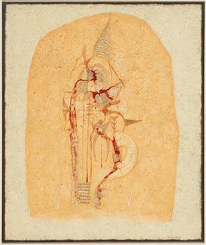 Thea Ekström, oil on panel, signed and dated 5 II 67.