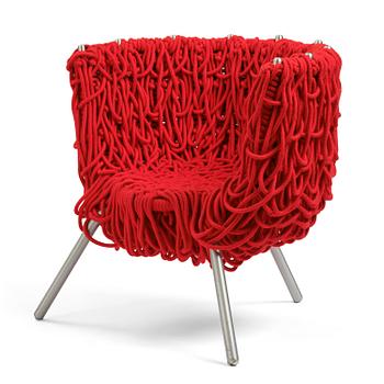 33. Fernando & Humberto Campana, a "Vermelha" chair, Edra, Italy, post 1993.