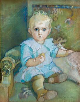 126. Martta Wendelin, PORTRAIT OF A CHILD.