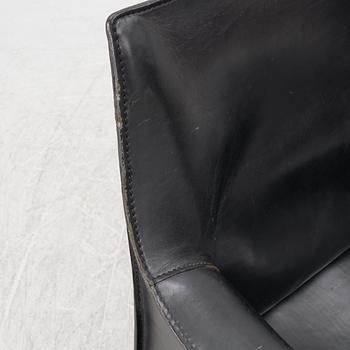 Mario Bellini, a '413 CAB' armchair, Cassina, Italy.