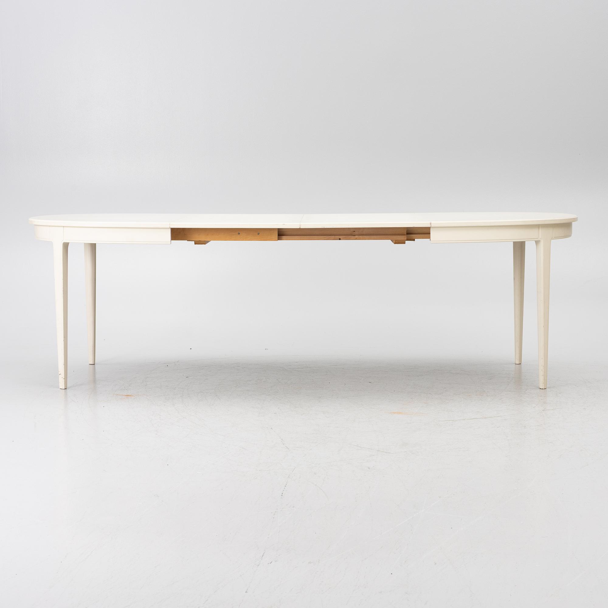 Carl Malmsten, Dining set, 7 pieces, "Herrgården", Bodafors, 1961.