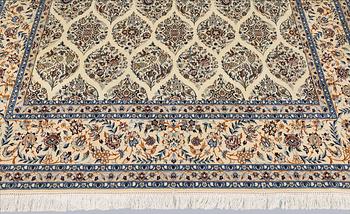 Matta, Nain, part silk, s.k. 6 LAA, ca 265 x 204 cm.