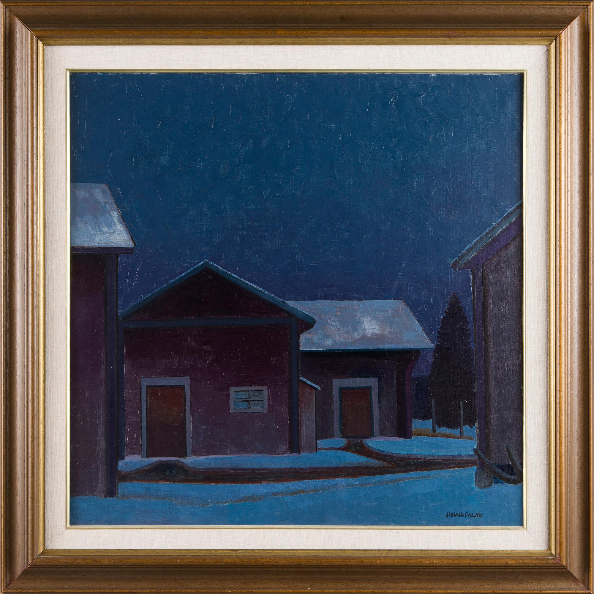 Juhani Palmu, Town in winter.