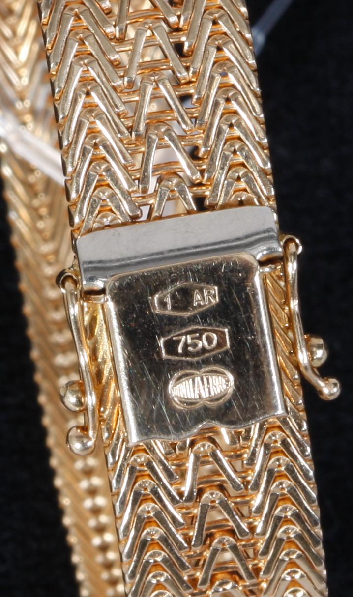 ARMBAND, 18k guld, 36 gr.