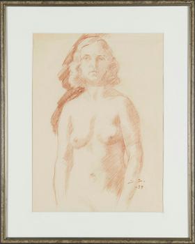 Santeri Salokivi, Nude model.