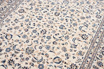 Carpet, Keshan, approx. 370 x 245 cm.